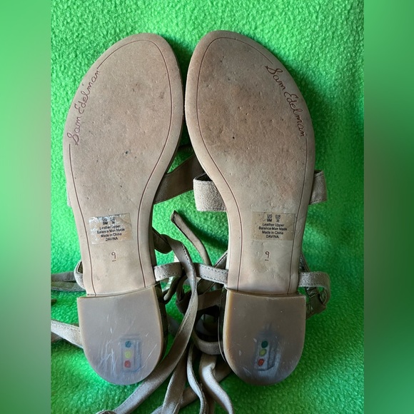 Sam Edelman Davina Throng Boho Ankle Wrap Sandals Women’s Size 9 - Picture 5 of 12